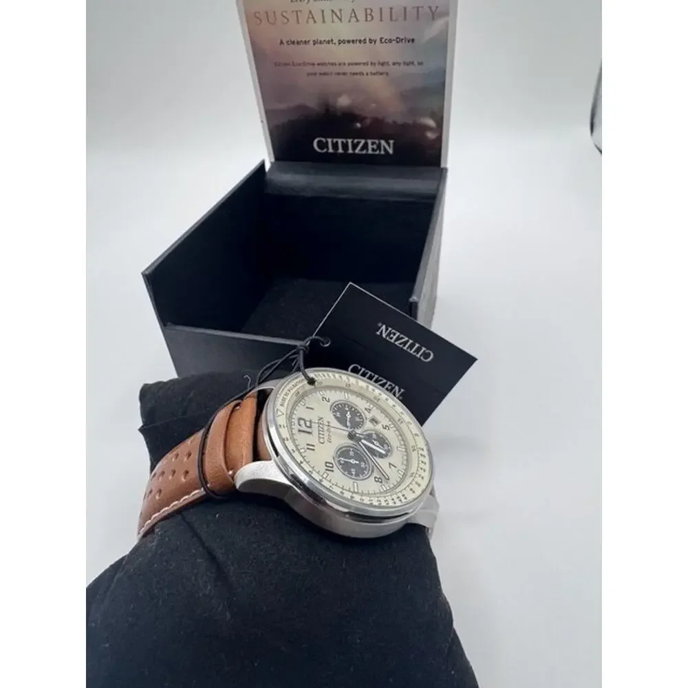 Copied - Citizen Men's Chronograph Eco-Drive Stainless Steel Watch CA4500-08X